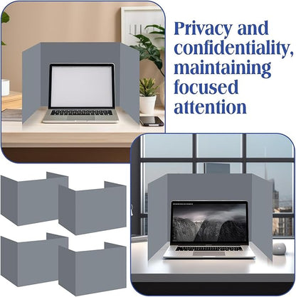 Crtiin 24 Pcs Privacy Folders for Students Desk Dividers Standard School - Image 6