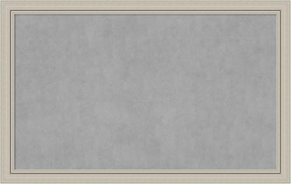 Amanti Art Silver Framed Magnetic Board 28x44 Large Vision Board by AmantiArt