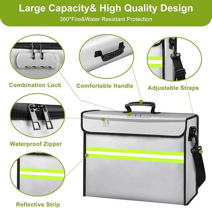 Large Fireproof Money Bags - Image 5