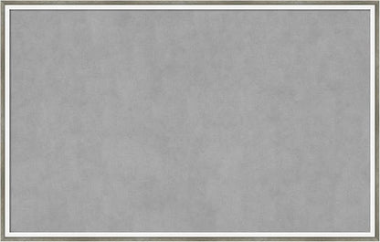 Amanti Art Silver Framed Magnetic Board 21x33 Large Vision Board by AmantiArt