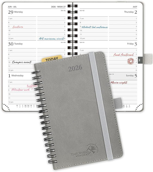 POPRUN Pocket 2026 Planner Weekly and Monthly by POPRUN