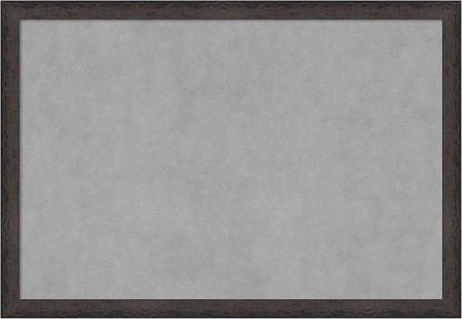 Amanti Art Black Framed Magnetic Board 27x39 Large Vision Board by AmantiArt