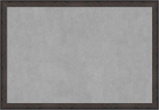 Amanti Art Black Framed Magnetic Board 27x39 Large Vision Board by AmantiArt