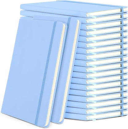 Honoson 20 Pack Lined Journal Notebooks A5 Hardcover Executive Notebook 5.5" x by Honoson