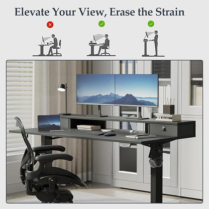 Klicelor 63 Inch Electric Standing Desk - Image 6