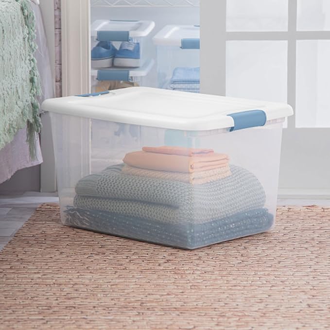 Sterilite 30-Pack Latching Box, Under Bed Storage Bins - Image 9