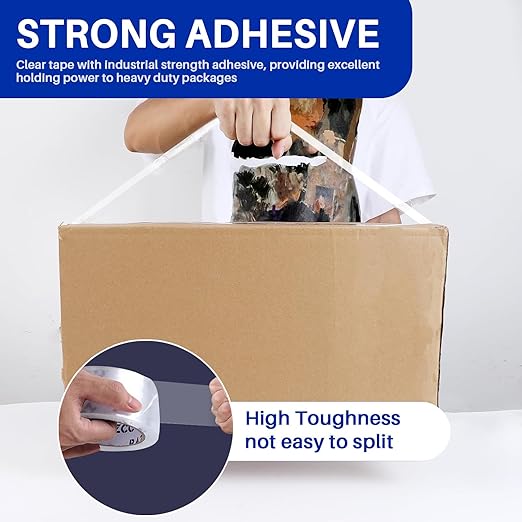 RAZCC Clear Packing Tape, 36 Rolls Heavy Duty Packaging Tape - Image 5