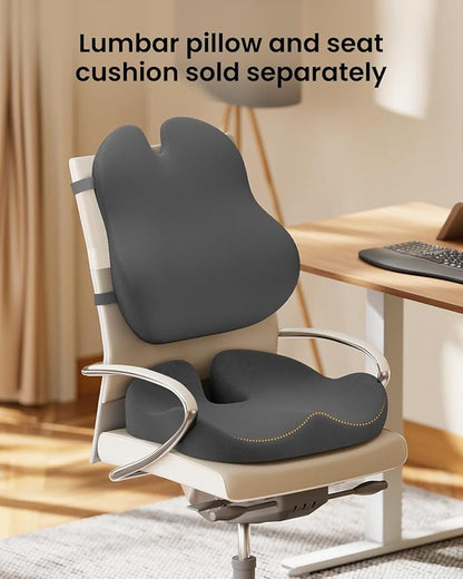 ProtoArc Lumbar Support Pillow for Office Chair, Memory Foam Back Support - Image 8
