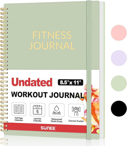 Fitness Journal Workout Planner by SUNEE
