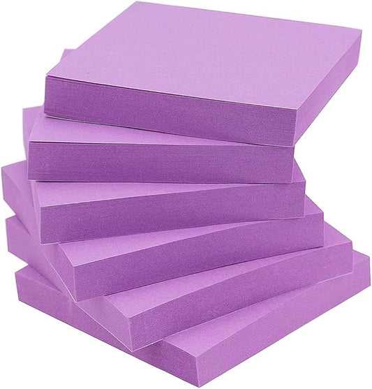 Early Buy Sticky Notes 3x3 inch, 100 Sheets/Pad by EarlyBuy