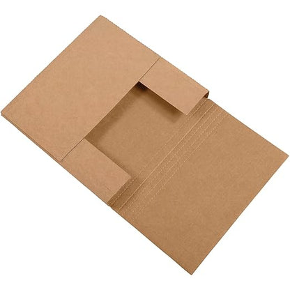 Tape Logic TLM772BFK Easy-Fold Mailers, 7 1/2" x 7 1/2" x 2" by TapeLogic