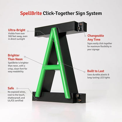 SpellBrite USE THIS DOOR Sign | Directional Sign - Image 8