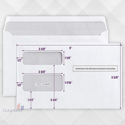 50 1099 Tax Envelopes Self-Seal Designed - Image 5