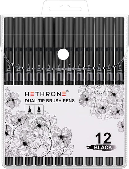Hethrone Black Markers for Drawing - Image 6
