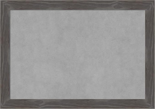 Amanti Art Grey Framed Magnetic Board 19x27 Medium Vision Board by AmantiArt