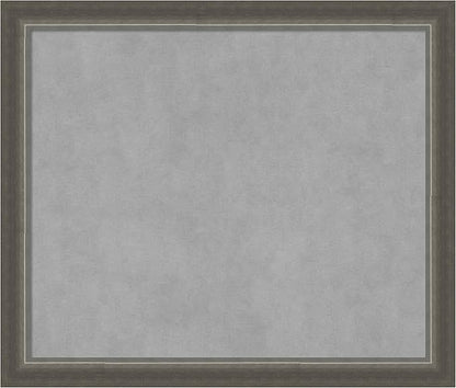 Amanti Art Silver Framed Magnetic Board 23x27 Medium Vision Board by AmantiArt