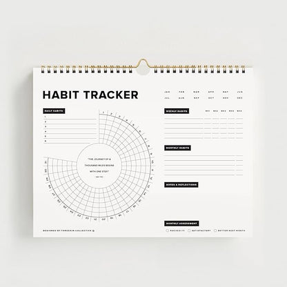 Stay on Track Habit Tracker Wall Calendar – Daily, Weekly & Monthly Habit - Image 3