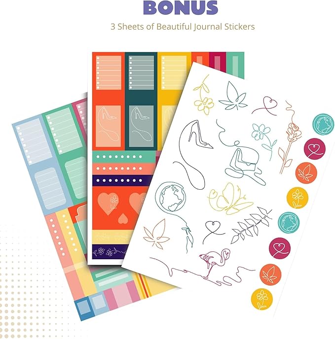 Bullet Dotted Journal – 140gsm Bleed Proof Thick White Paper – 200 Numbered Dot - Image 5