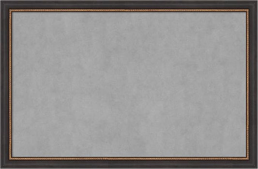 Amanti Art Black Framed Magnetic Board 23x35 Large Vision Board by AmantiArt
