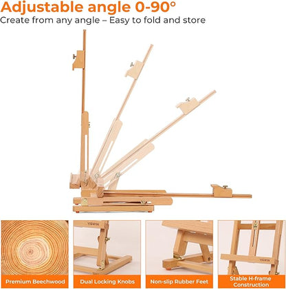 VISWIN 25" H-Frame Tabletop Easel - Image 4