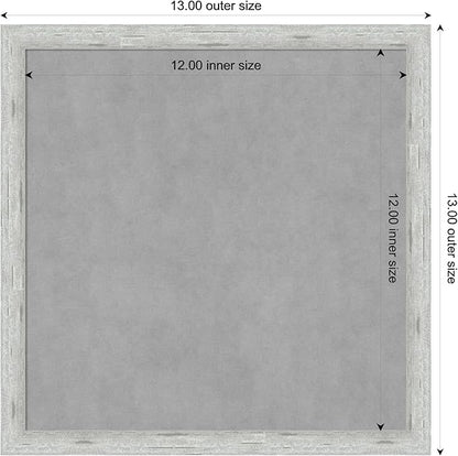 Amanti Art Silver Framed Magnetic Board 13x13 X-Small Vision Board - Image 4