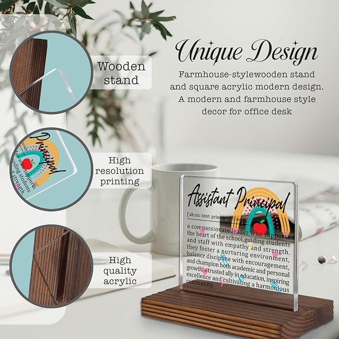 Assistant Principal Gifts, Thank You Desk Sign - Image 3