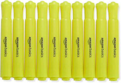 Amazon Basics Highlighters 12 Pack, Chisel Tip, Bible Highlighter, Office and by AmazonBasics