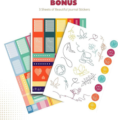 VIVID SCRIBBLES Dotted Journal – 140gsm Bleed Proof Thick White Paper – 200 - Image 5