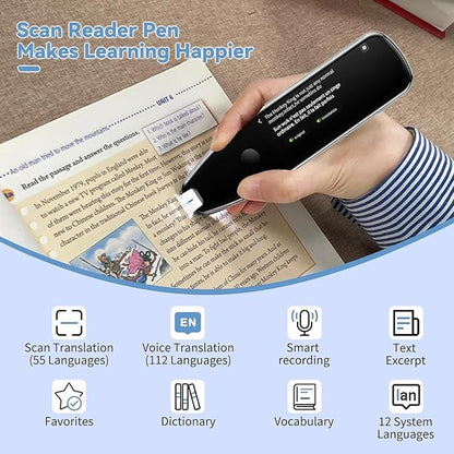 X5 Pro Translation Pen Scanner, Reader Pen Text to Speech Device - Image 2