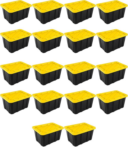 Sterilite 18-Pack Industrial Tote, Plastic Storage Container Bins - Image 8