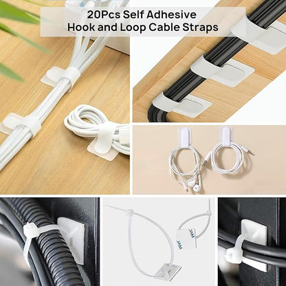 Ditar 193 PCS Cable Management Kit - Image 6