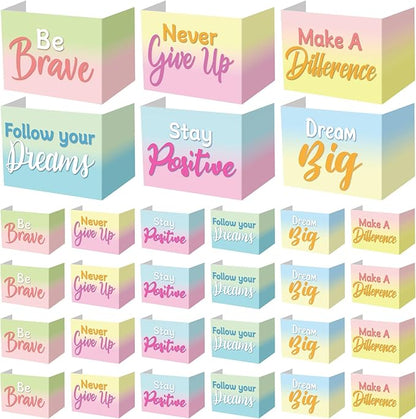 Honoson 24 Pcs Bulk Inspirational Privacy Folders by Honoson