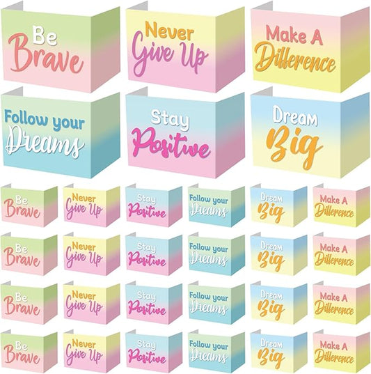 Honoson 24 Pcs Bulk Inspirational Privacy Folders by Honoson