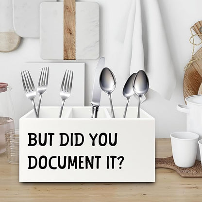 XPH Funny But Did You Document It Pen Pencil Holder Organizer - Image 3