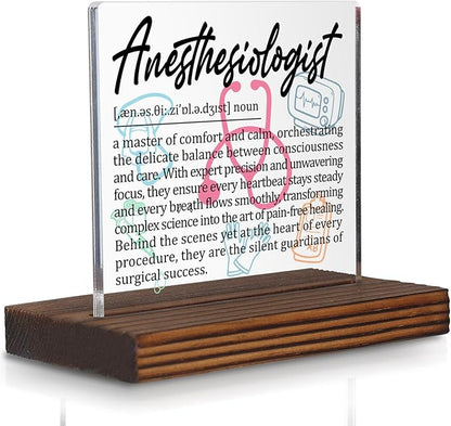 Anesthesiologist Gifts, Thank You Appreciation Gifts by Pariveca