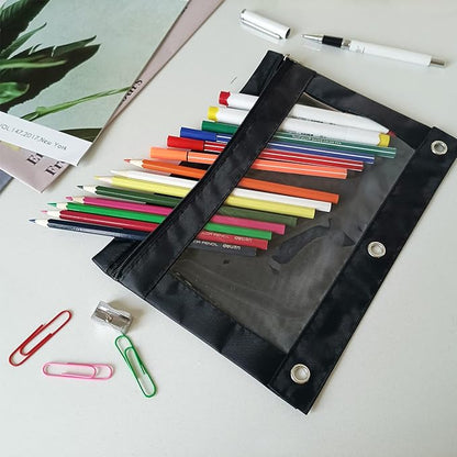 YoeeJob Pencil Pouch for 3 Ring Binder, Binder Pouches - Image 2