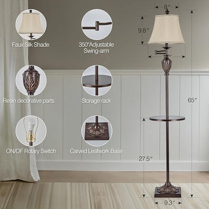 Traditional LED Floor Lamp - Image 3