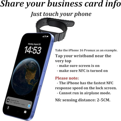 Digital Business Card Wristband - Image 3
