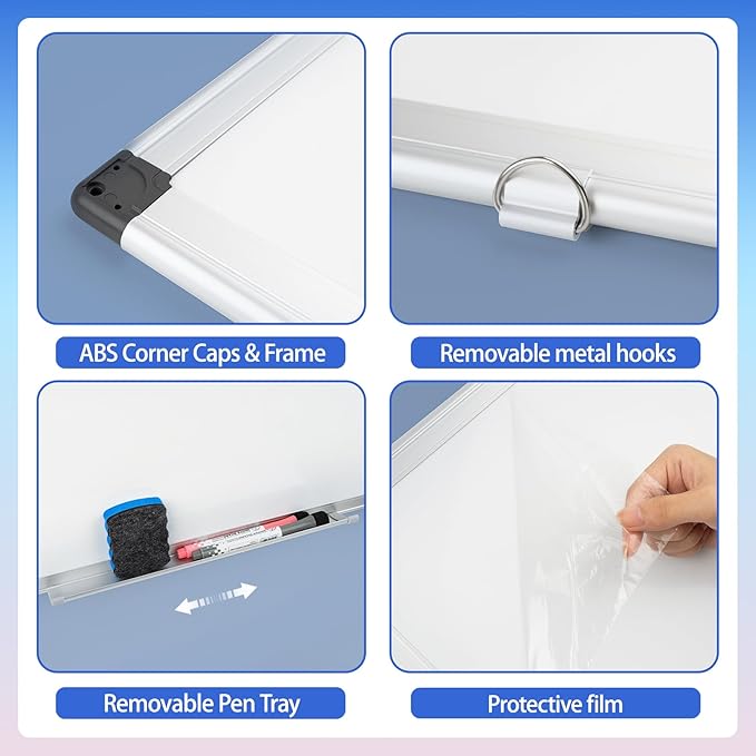 Grtard 36" x 24" Magnetic Dry Erase Whiteboard - Image 6