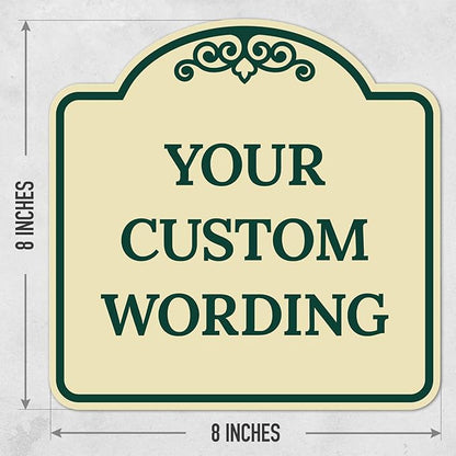 Custom Decorative Sign, Personalized Metal Sign - Image 3