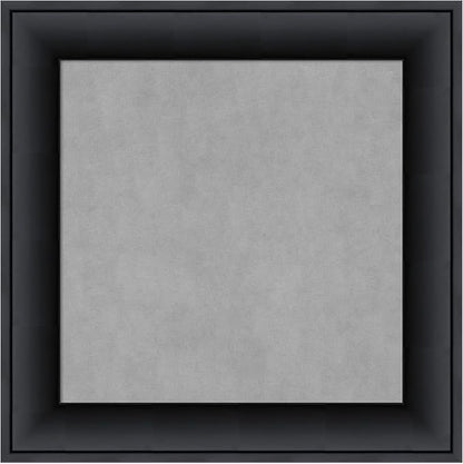 Amanti Art Black Framed Magnetic Board 15x15 X-Small Vision Board by AmantiArt
