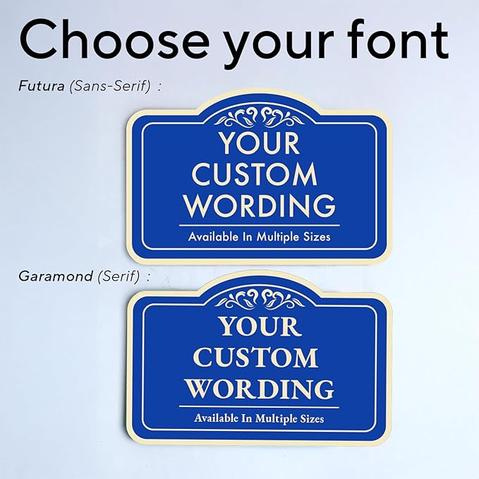 Custom Decorative Outdoor Metal Signs, Personalized Aluminum Signs, Customized - Image 9