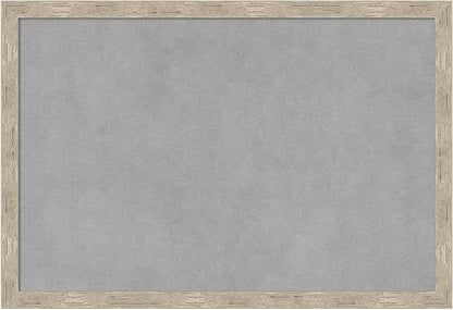 Amanti Art Silver Framed Magnetic Board 13x19 Small Vision Board by AmantiArt