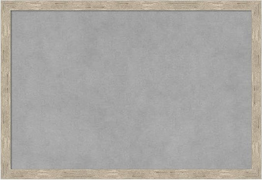 Amanti Art Silver Framed Magnetic Board 13x19 Small Vision Board by AmantiArt