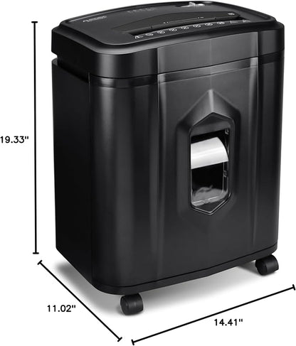 Aurora AU1225MA High-Security 12-Sheet Micro-Cut Paper and CD/Credit Card - Image 8