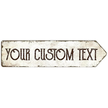 Rustic Custom Sign, Personalized Metal Signs, Gift by SigoSigns
