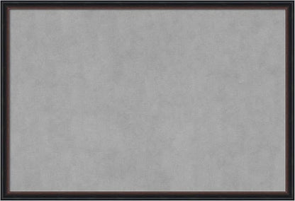 Amanti Art Black Framed Magnetic Board 26x38 Large Vision Board by AmantiArt