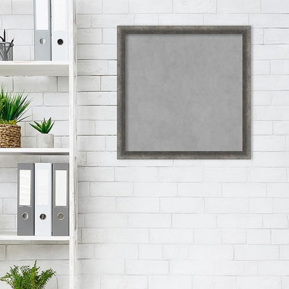 Amanti Art Grey Framed Magnetic Board 22x22 Medium Vision Board - Image 5