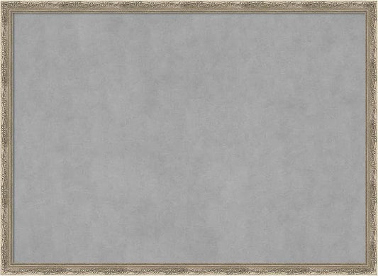Amanti Art Silver Framed Magnetic Board 22x30 Medium Vision Board by AmantiArt