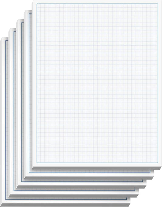 Graph Paper Pad for Blueprint Drawings, Engineering Drawing, and Planning by NextDayLabels